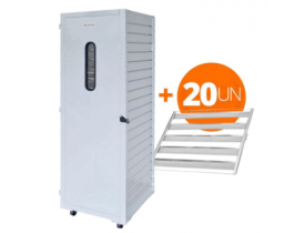 Armário Para Pãoes Salgado 20 Telas Venâncio