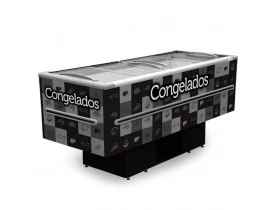 Expositor ilha congelados Fricon